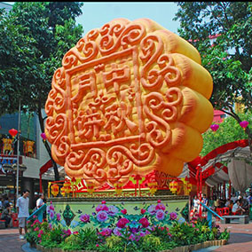 中秋節(jié)月餅裝飾氣模