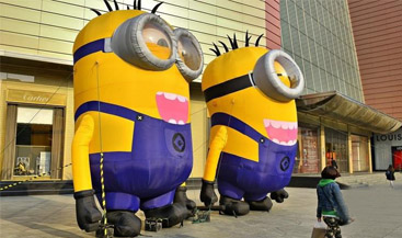 商場(chǎng)慶典美陳--小黃人