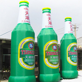 仿真天湖啤酒氣模