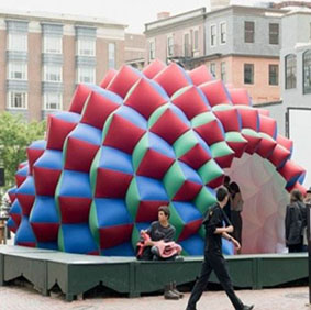 商場(chǎng)異型軟雕塑裝置